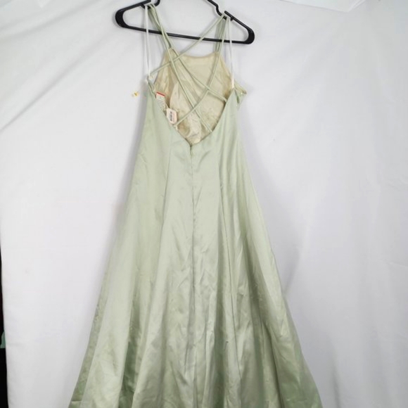 NWT Y2K VINTAGE DEADSTOCK prom maxi dress - Picture 3 of 13